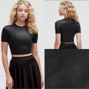 NWT Lululemon Wundermost Ultra Soft Shine Nulu Crewneck T-Shirt Size 8 / Medium